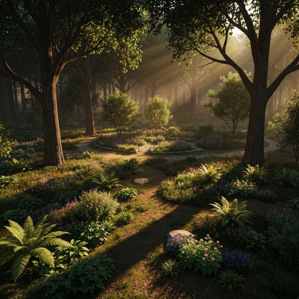 Serene natural landscape supporting wellness